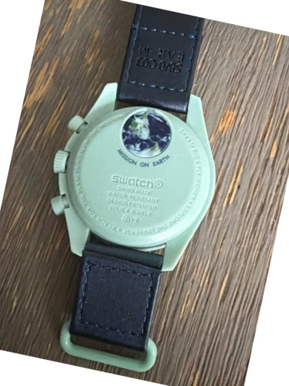 Omega x Swatch Moonswatch Mission on Earth new no box